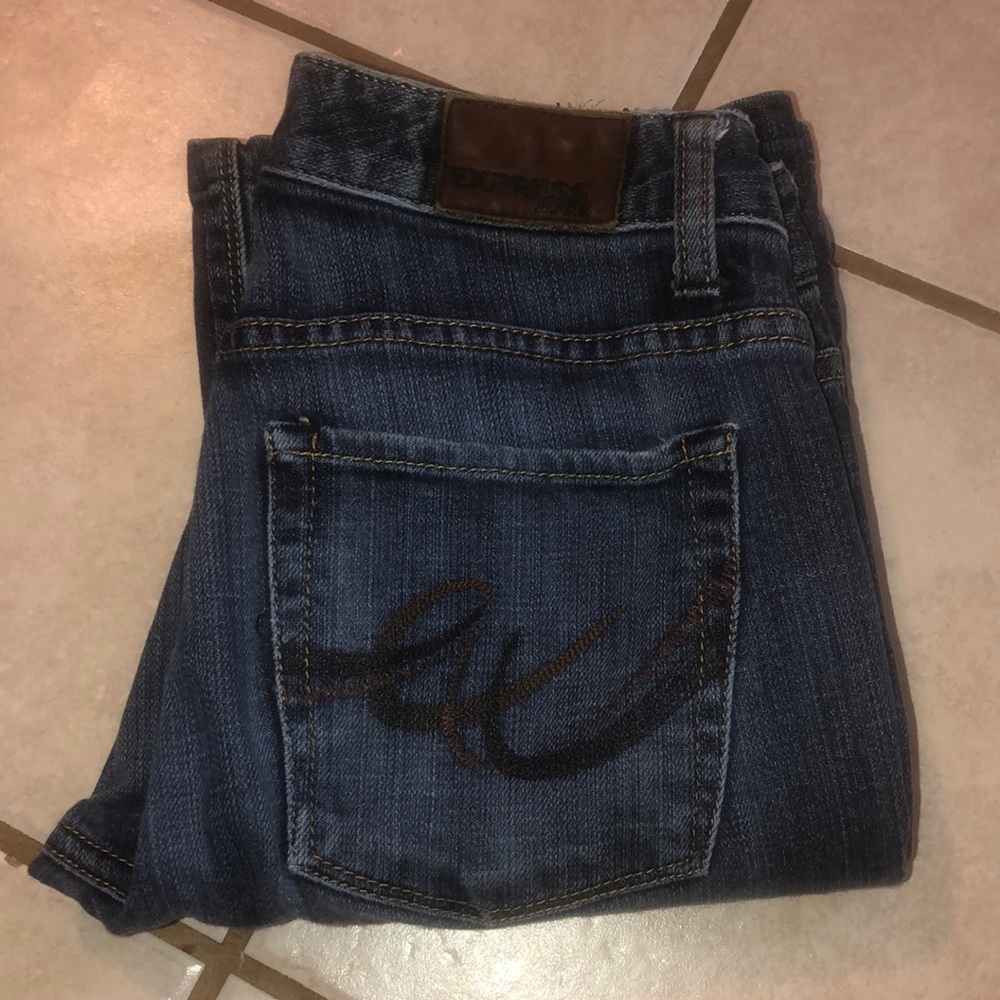 Express boot cut jean
